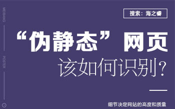 網(wǎng)站建設(shè)之您的網(wǎng)站還是“偽靜態(tài)”嘛？